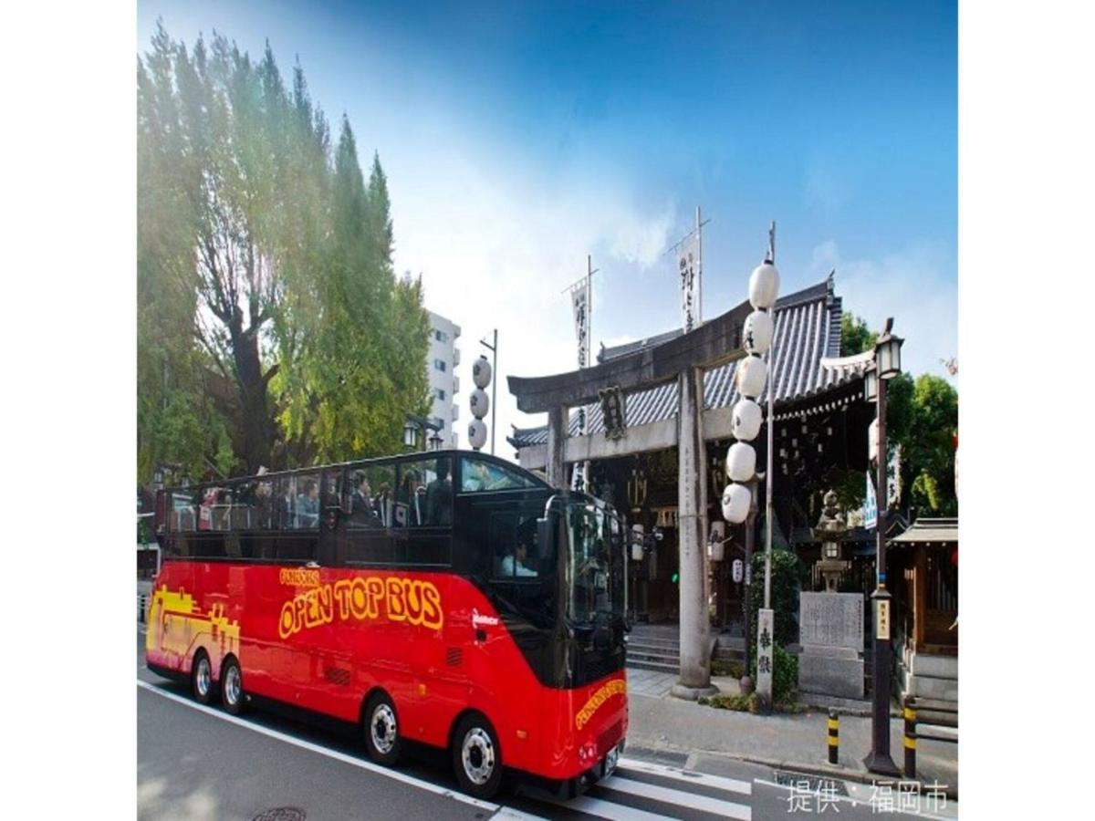 Court Hotel Fukuoka Tenjin - Vacation Stay 42334V מראה חיצוני תמונה