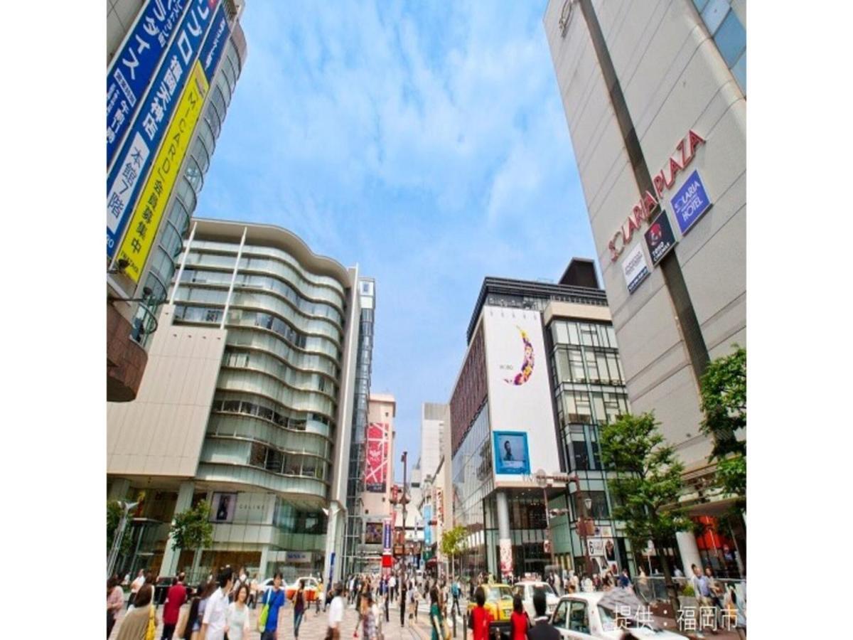 Court Hotel Fukuoka Tenjin - Vacation Stay 42334V מראה חיצוני תמונה